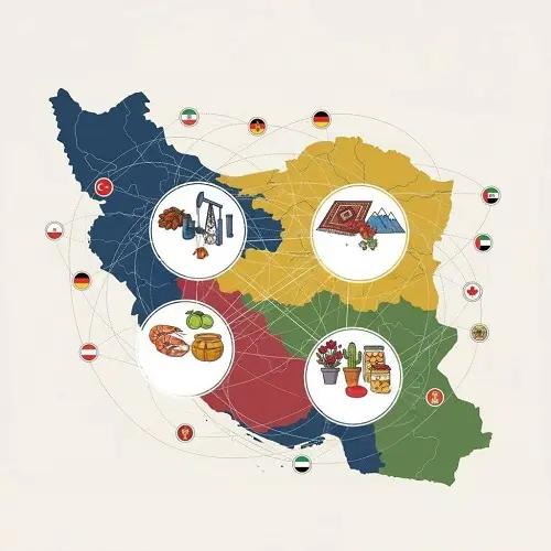 بهترین محصولات صادراتی هر شهر ایران